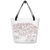 Feeding The 5000 Trendy Beach Tote Bag