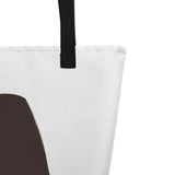 David and Goliath All-Over Print Large Tote Bag