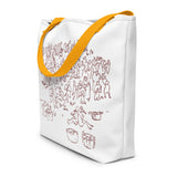 Feeding The 5000 Trendy Beach Tote Bag