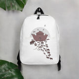 Noah's Ark Multi-purpose Stylish Unisex Minimalist Backpack