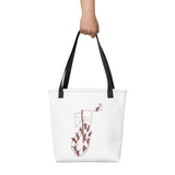 Peter Walking on Water_No Waves Trendy Polyester Fabric Tote bag