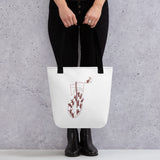 Peter Walking on Water_No Waves Trendy Polyester Fabric Tote bag