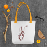 Peter Walking on Water_No Waves Trendy Polyester Fabric Tote bag