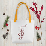 Peter Walking on Water_No Waves Trendy Polyester Fabric Tote bag