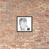 Water-to-Wine Wall Art Framed Poster