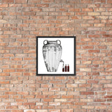 Water-to-Wine Wall Art Framed Poster