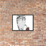 Water-to-Wine Wall Art Framed Poster