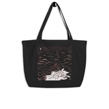 Casting the Net Large size Stylish design Eco-friendly Tote Bag