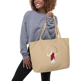 Water-To-Wine Large Organic Cotton Tote Bag