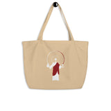 Water-To-Wine Large Organic Cotton Tote Bag