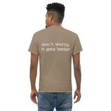 Water-to-Wine Men's Taped Neck Classic Cotton Tee