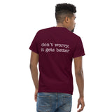 Water-to-Wine Men's Taped Neck Classic Cotton Tee