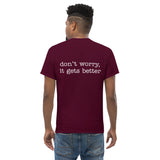 Water-to-Wine Men's Taped Neck Classic Cotton Tee