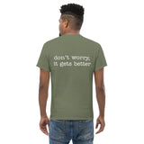 Water-to-Wine Men's Taped Neck Classic Cotton Tee