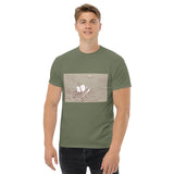 Jesus calming the sea Men's Short sleeve Comfort Tee