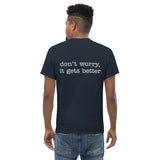 Water-to-Wine Men's Taped Neck Classic Cotton Tee