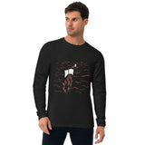 Peter Walking on Water Long Sleeve Fitted Crew T-Shirt