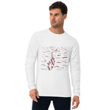 Peter Walking on Water Long Sleeve Fitted Crew T-Shirt