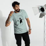 Water-to-Wine Men's Premium Unique Design Stylish Heavyweight Tee