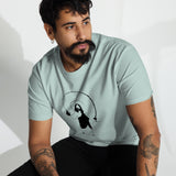 Water-to-Wine Men's Premium Unique Design Stylish Heavyweight Tee