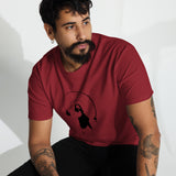 Water-to-Wine Men's Premium Unique Design Stylish Heavyweight Tee