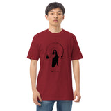 Water-to-Wine Men's Premium Unique Design Stylish Heavyweight Tee