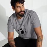 Water-to-Wine Men's Premium Unique Design Stylish Heavyweight Tee