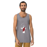 Water-to-Wine Men’s Sleeveless Summer Essential Premium Quality Tank Top