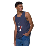 Water-to-Wine Men’s Sleeveless Summer Essential Premium Quality Tank Top