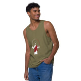 Water-to-Wine Men’s Sleeveless Summer Essential Premium Quality Tank Top