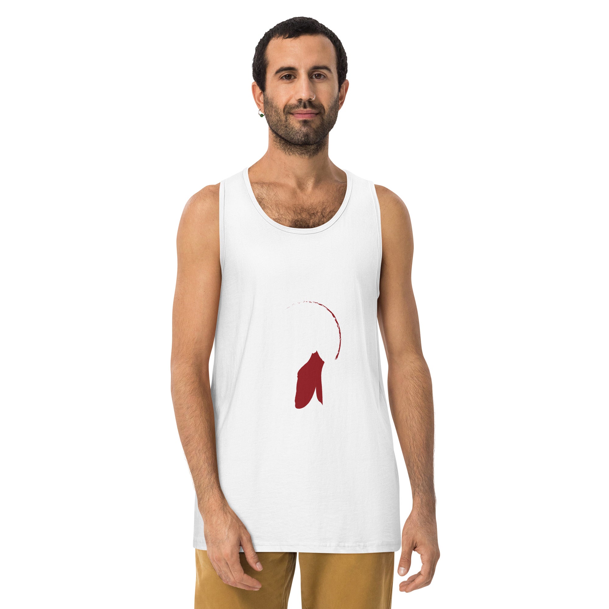 Water-to-Wine Men’s Sleeveless Summer Essential Premium Quality Tank Top