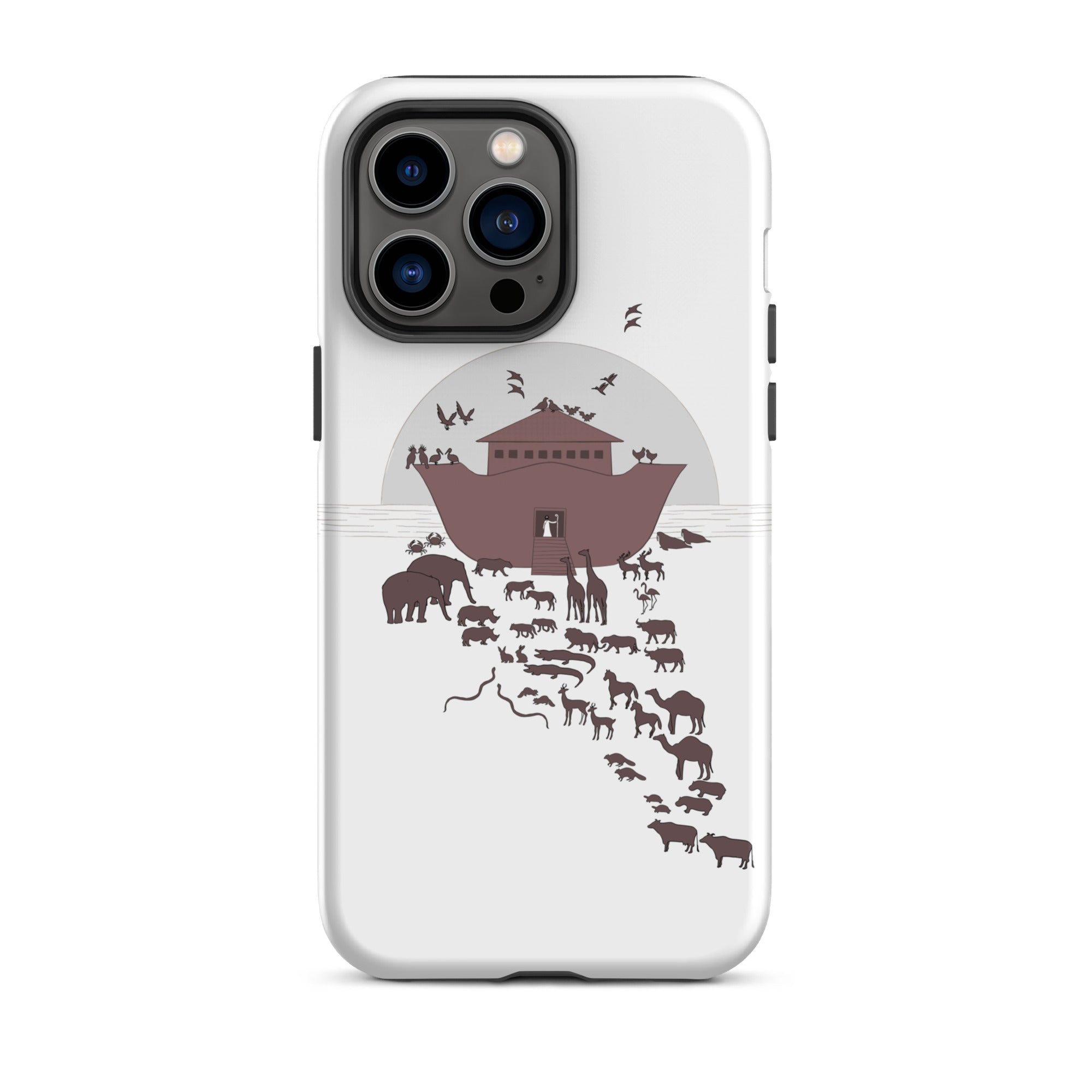 Noah's Ark Thermoplastic Polyurethane Phone Case for iPhone®