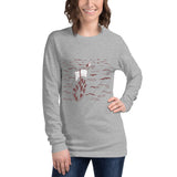 Peter Walking on Water Women's Long Sleeve Cotton Tee