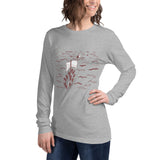 Peter Walking on Water Women's Long Sleeve Cotton Tee