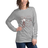 Peter Walking on Water Women's Long Sleeve Cotton Tee