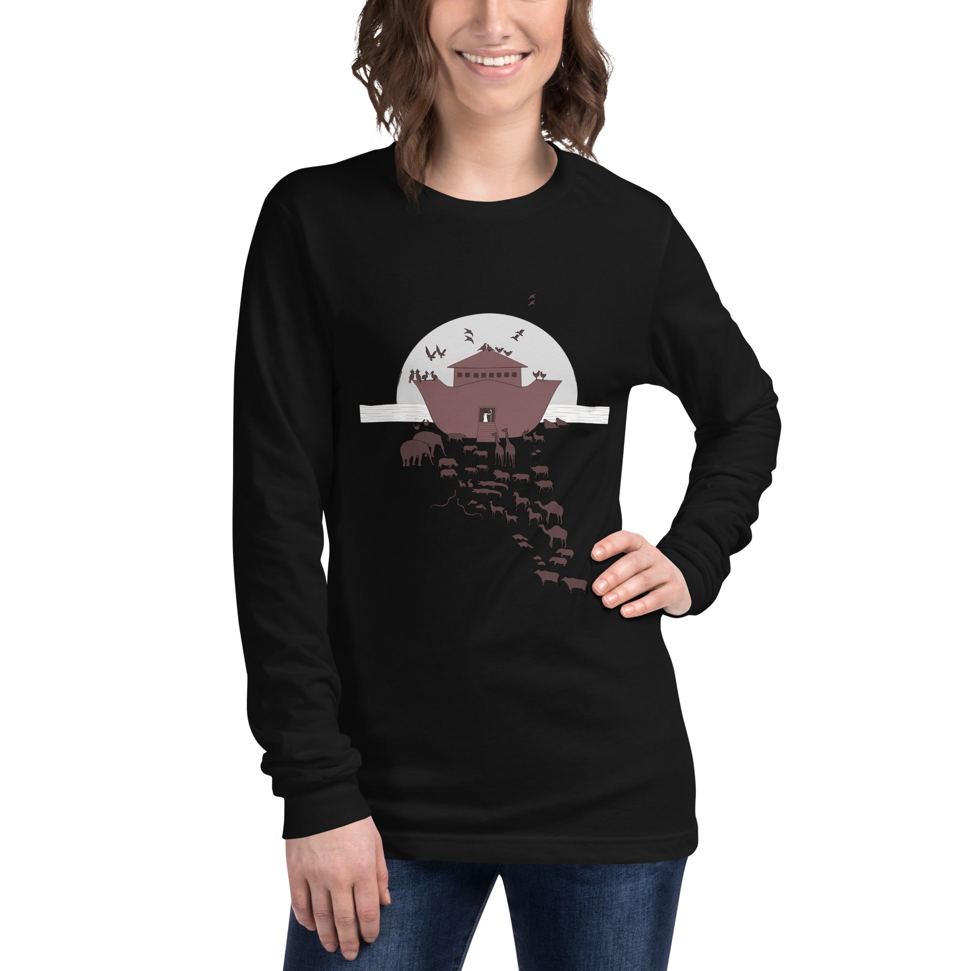 Noah's Ark Essential Women's Versatile Long Sleeve Tee