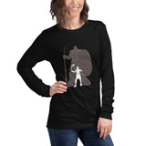 David and Goliath Unisex Long Sleeve Tee