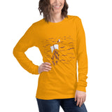 Peter Walking on Water Women's Long Sleeve Cotton Tee