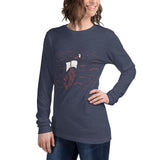 Peter Walking on Water Women's Long Sleeve Cotton Tee