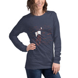 Peter Walking on Water Women's Long Sleeve Cotton Tee