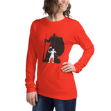 David and Goliath Unisex Long Sleeve Tee