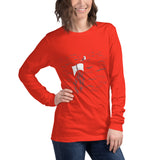 Peter Walking on Water Women's Long Sleeve Cotton Tee