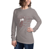 Peter Walking on Water Women's Long Sleeve Cotton Tee