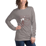 Peter Walking on Water Women's Long Sleeve Cotton Tee