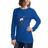 Peter Walking on Water Women's Long Sleeve Cotton Tee