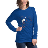 Peter Walking on Water Women's Long Sleeve Cotton Tee