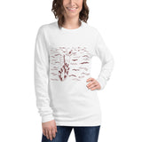 Peter Walking on Water Women's Long Sleeve Cotton Tee