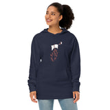 Peter Walking on Water_No Waves Women's Cotton/Poly Midweight Hoodie