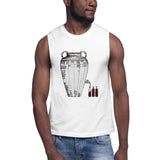 Water-to-Wine Men’s Muscle fit Lightweight Short sleeve Tank Top