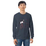 Peter Walking on Water Unisex Organic Cotton Sweatshirt